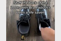 Блогерша показала неожиданный способ избежать появления мозолей в новой обуви